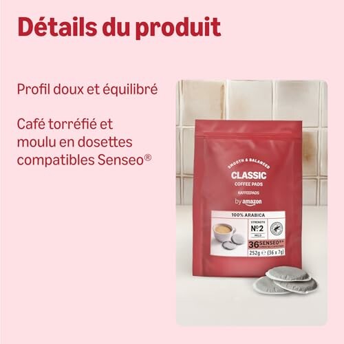 Dosettes de Café 100% Arabica