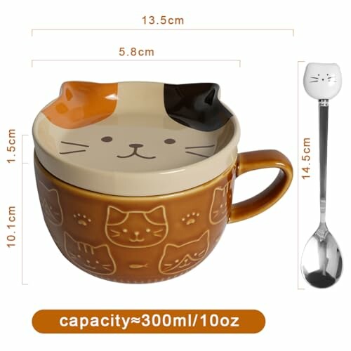 Tasse de Chat Mignon en Céramique
